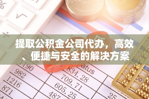 陵水提取公积金公司代办，高效、便捷与安全的解决方案