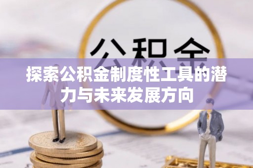 陵水探索公积金制度性工具的潜力与未来发展方向