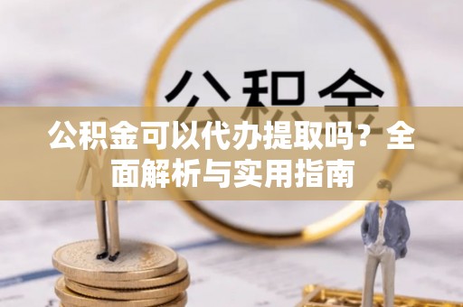 陵水公积金可以代办提取吗？全面解析与实用指南