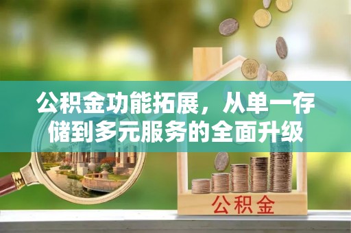陵水公积金功能拓展，从单一存储到多元服务的全面升级