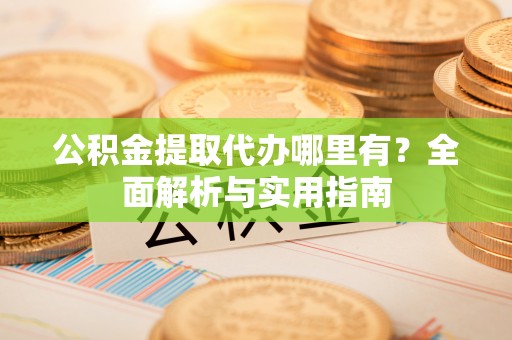 陵水公积金提取代办哪里有？全面解析与实用指南