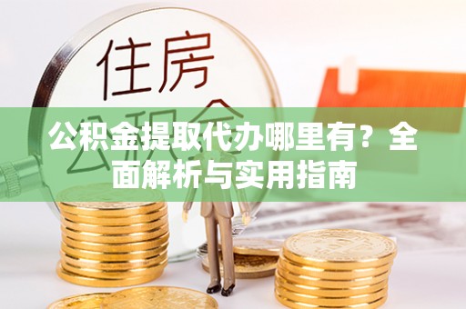 陵水公积金提取代办哪里有？全面解析与实用指南