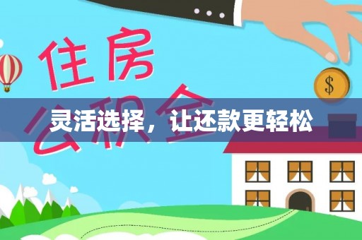 陵水灵活选择，让还款更轻松
