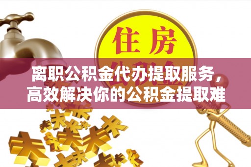 陵水离职公积金代办提取服务，高效解决你的公积金提取难题