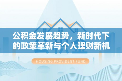 陵水公积金发展趋势，新时代下的政策革新与个人理财新机遇