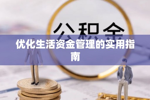 陵水优化生活资金管理的实用指南