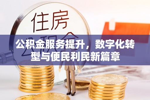 陵水公积金服务提升，数字化转型与便民利民新篇章