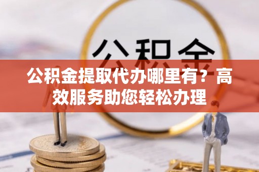 陵水公积金提取代办哪里有？高效服务助您轻松办理