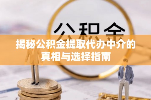 陵水揭秘公积金提取代办中介的真相与选择指南