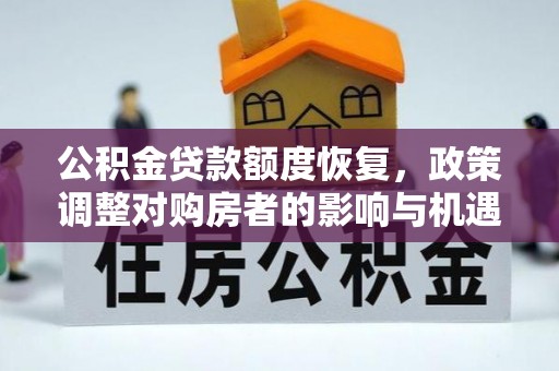 陵水公积金贷款额度恢复，政策调整对购房者的影响与机遇