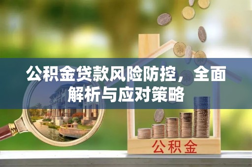 陵水公积金贷款风险防控，全面解析与应对策略