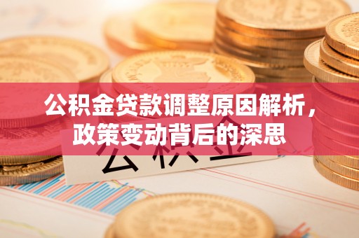 陵水公积金贷款调整原因解析，政策变动背后的深思