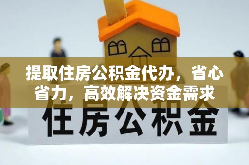 陵水提取住房公积金代办，省心省力，高效解决资金需求
