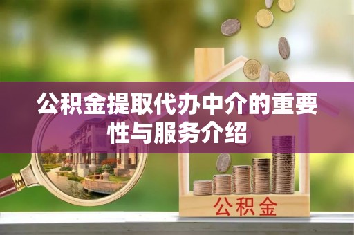 陵水公积金提取代办中介的重要性与服务介绍