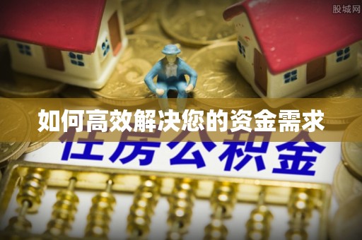 陵水如何高效解决您的资金需求